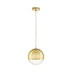 Flash D20 lampa wisząca 1xE27 złota MP1238-200 gold