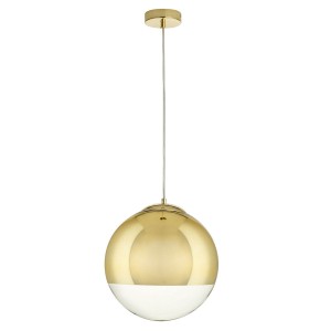 Flash D30 lampa wisząca 1xE27 złota MP1238-300 gold