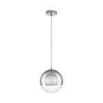 Flash D20 lampa wisząca 1xE27 chrom MP1238-200 chrome