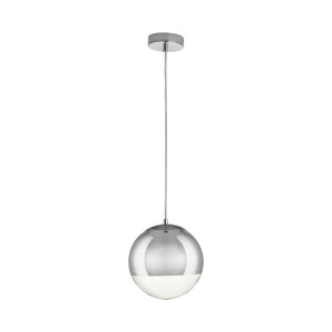 Flash D20 lampa wisząca 1xE27 chrom MP1238-200 chrome
