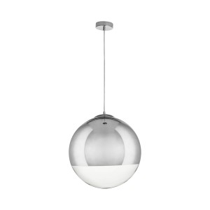 Flash D40 lampa wisząca 1xE27 chrom MP1238-400 chrome