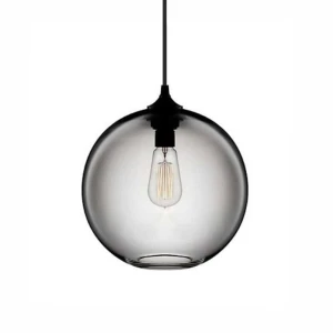 Love Bomb lampa wisząca 1xE27 czarna/szary ST-5012 smoke