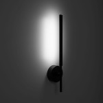 Focus kinkiet 2xLED/4W +1W czarny 5397