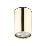 Top lampa sufitowa 1xGU10 złota/czarna 5736