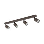 Top lampa sufitowa (spot) 4xGU10 brązowa 6182