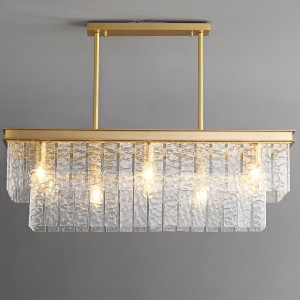 Iceland lampa wisząca 10xE14 mosiądz ST-6308-10C