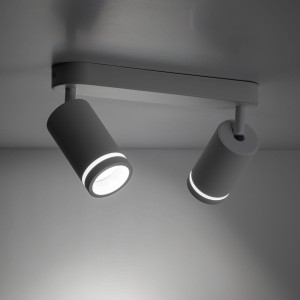 Jet lampa sufitowa (spot) 2xGU10 biała 6913