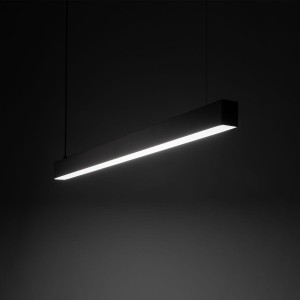 Luxe lampa wisząca IP54 1xLED/40W czarna 18080