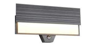 Mariza kinkiet zewnętrzny  z czujnikiem ruchu 1xLED/10W antracyt 247069142