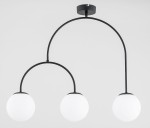 Dilar II lampa wisząca 3xE14 czarna 62492