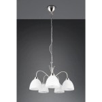 Dobby lampa wisząca 5xE27 nikiel R31055007