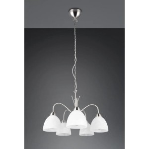 Dobby lampa wisząca 5xE27 nikiel R31055007