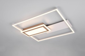 Spiro lampa sufitowa (z pilotem) 2xLED/32W szara R67862976
