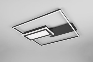 Spiro lampa sufitowa (z pilotem) 2xLED/32W czarna R67862932