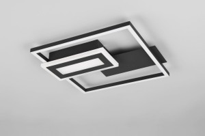 Spiro lampa sufitowa 2xLED/22W czarna R67862132