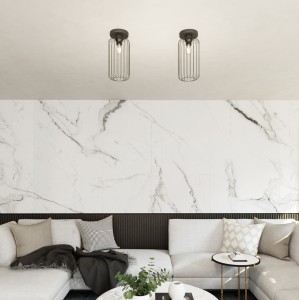 Barn 1BL lampa sufitowa 1xE27 czarna 1367/1