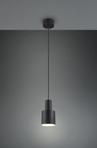 Elior lampa wisząca 1xE27 czarna DL132319400