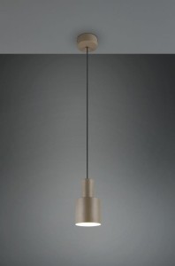 Elior lampa wisząca 1xE27 ciemnoszara DL141319400