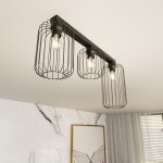 Barn 3BL lampa sufitowa 3xE27 czarna 1367/3