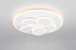 Mandala lampa sufitowa (z pilotem)  6xLED/35W biała 653210631