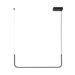 Minima 80 lampa wisząca 1xLED/20W czarna MP0095-L80