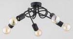 Disel lampa sufitowa 5xE27 czarna 63279