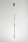 O-line 63 lampa wisząca 1xLED/5W czarny połysk ST-1689S-BK