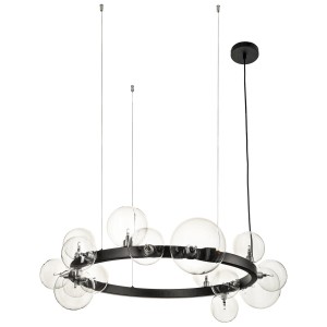 Orion lampa wisząca 15xG9 czarna XC111-850