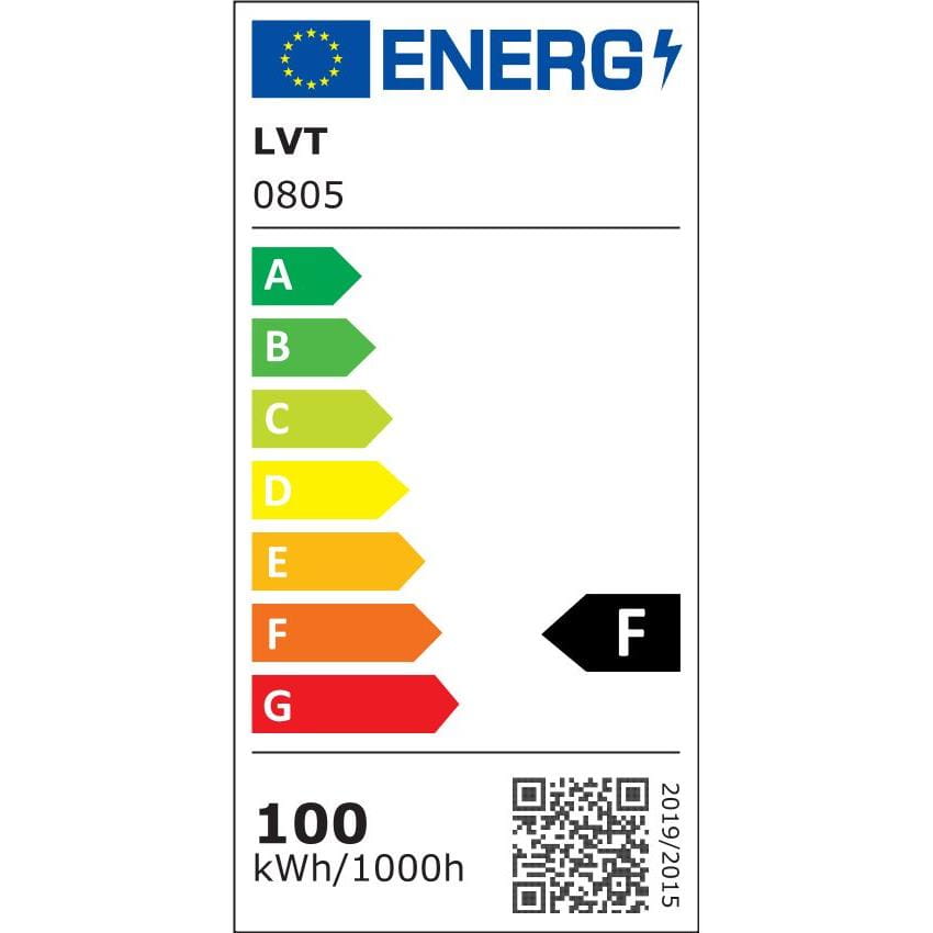 Naświetlacz LED przenośny na statywie z dwiema lampami 50W każda, emitujący 8000 lumenów przy temperaturze barwowej 4500K. Wysoka odporność na warunki atmosferyczne IP65, z oznaczeniem efektywności energetycznej F.