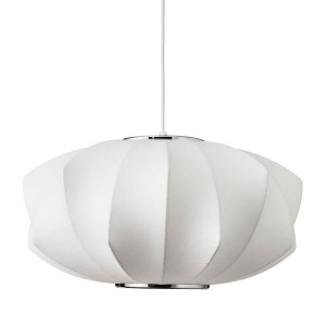 Silk V D45 lampa wisząca 1xE27 biała ST-2331-45