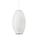 Silk Barrel D20 lampa wisząca 1xE27 biała ST-2335-20