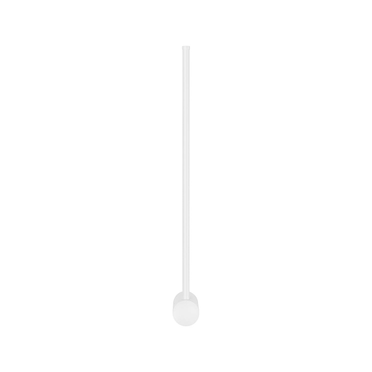 Kinkiet Sparo H60 w kolorze białym, z prostą, cylindryczną konstrukcją z materiału metalowego. Wyposażony w źródło światła LED o mocy 8W, zamontowany w pozycji pionowej. Prosty design, idealny do nowoczesnych wnętrz.