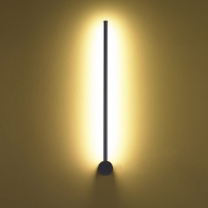 Sparo H60 kinkiet 1xLED/8W czarny ST-10669W1