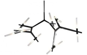 Sticks lampa wisząca 14xG9 czarna ST-1001-14 black