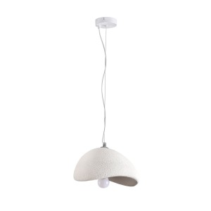 Stone D30 lampa wisząca 1xE27 biała DN426-300