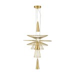 Susso D40 lampa wisząca 2xGU10 złota ST-8713P-S