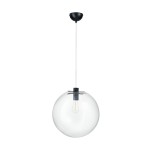 Tonda D40 lampa wisząca 1xE27 czarna ST-8722P-XL black