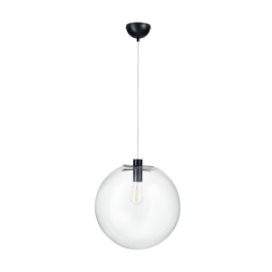 Tonda D40 lampa wisząca 1xE27 czarna ST-8722P-XL black