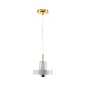 Universo lampa wisząca 1xE27 marmur/złota ST-10050P1