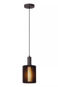 Lambres lampa wisząca 1xE27 czarna 45410/15/30