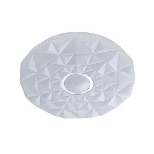 Kelmi D27 plafon 1xLED/12W/4000K biały/srebrny PLF-64839-S-CL