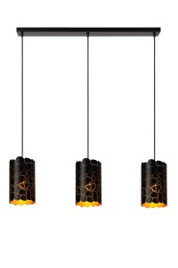 Almelo lampa wisząca 3xE27 czarna 21434/03/30