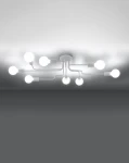 Vector lampa sufitowa 8xE27 biała SL.1444