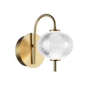 Lazie kinkiet 1xLED/5W mosiądz WL-29038-1-GD