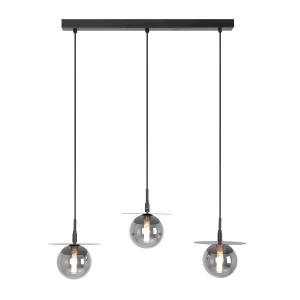 Fermi lampa wisząca 3xG9 czarna/grafitowa K-5384