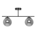 Gamma lampa sufitowa 2xE14 czarna/grafitowa K-5168