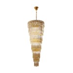 Luxe żyrandol 40xE14 złoty 19002/40-GLD 