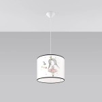 Princess 30  lampa wisząca 1xE27 biała SL.1414