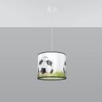 Piłka 30  lampa wisząca 1xE27 biała SL.1428