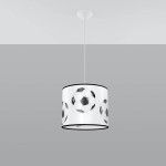 Piłka 2-30  lampa wisząca 1xE27 biała SL.1424